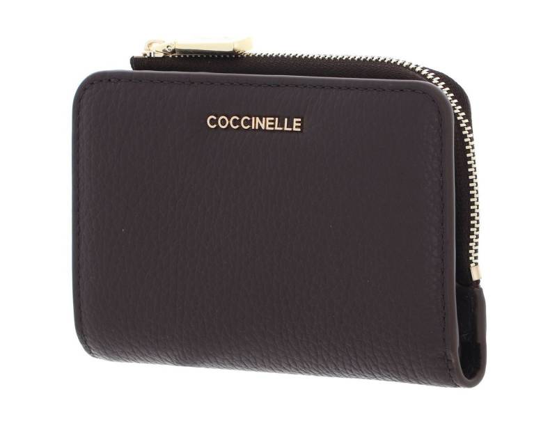 COCCINELLE Geldbörse Metallic Soft, aus echtem Rindsleder von COCCINELLE