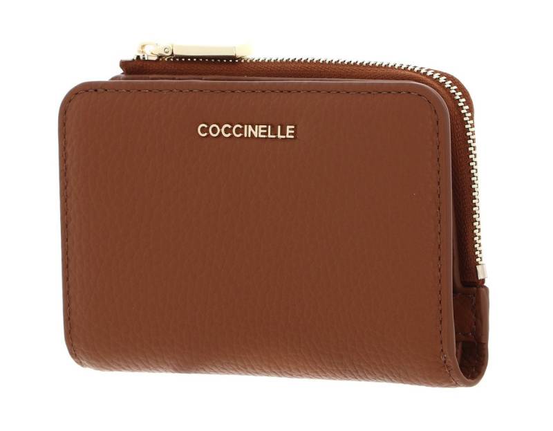 COCCINELLE Geldbörse Wallet Grained Leather, aus echtem Rindsleder von COCCINELLE