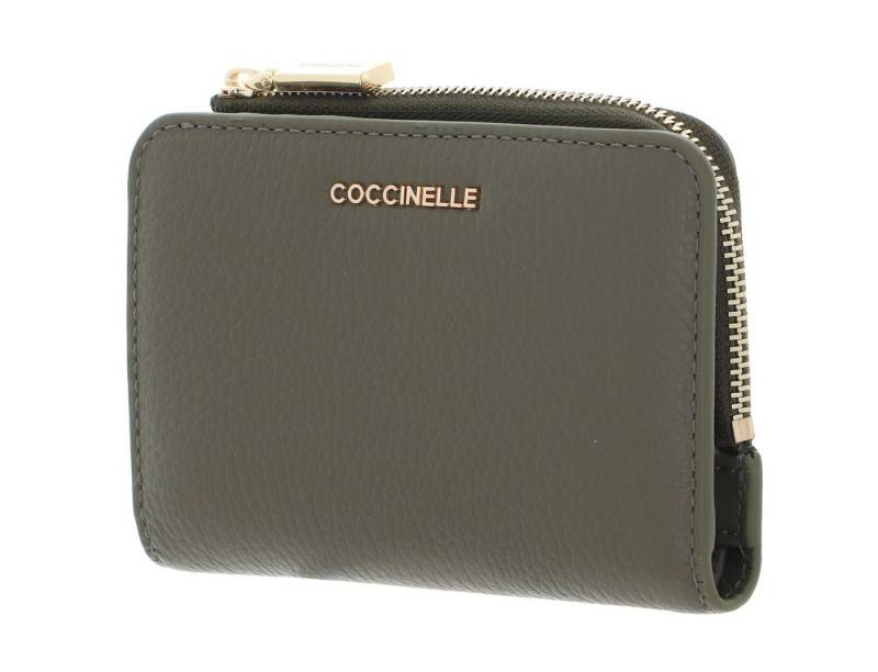 COCCINELLE Geldbörse Metallic Soft, aus echtem Rindsleder von COCCINELLE