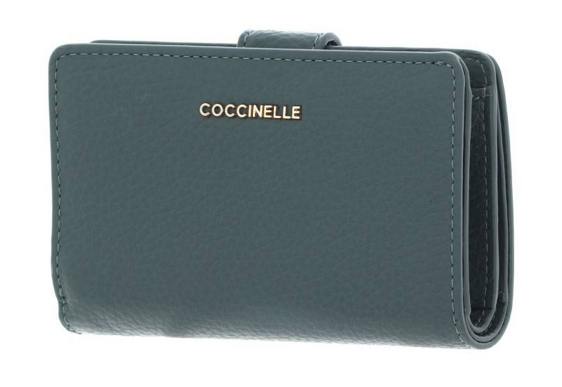 COCCINELLE Geldbörse Metallic Soft, aus echtem Rindsleder von COCCINELLE