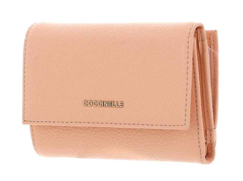 COCCINELLE Geldbörse Wallet Grainy Leather, aus echtem Rindsleder von COCCINELLE