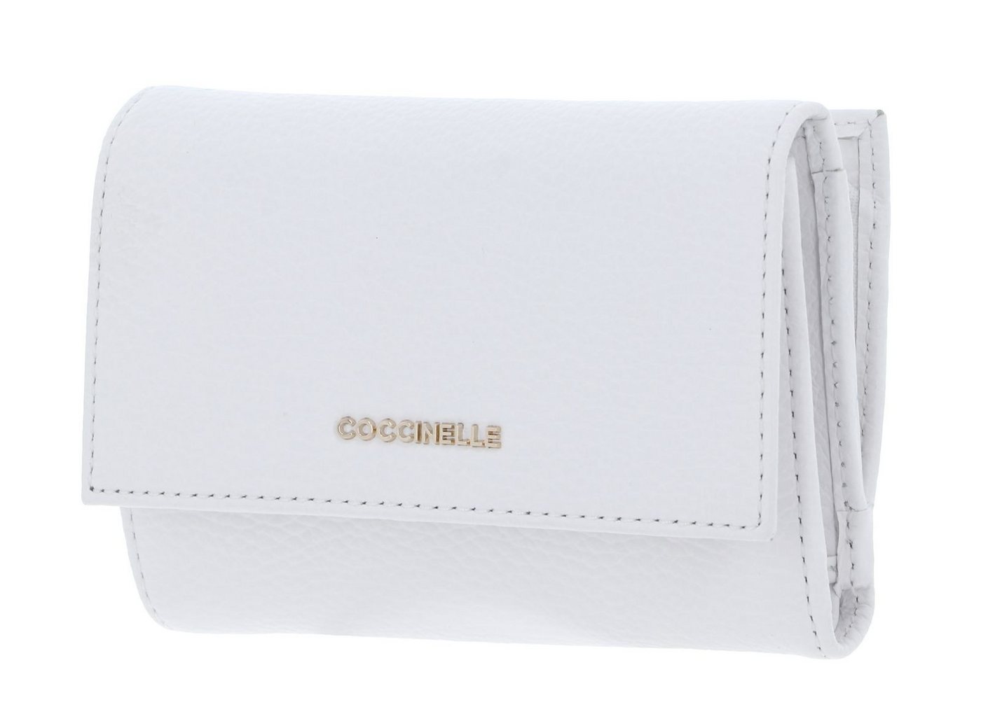 COCCINELLE Geldbörse Metallic Soft, aus echtem Rindsleder von COCCINELLE