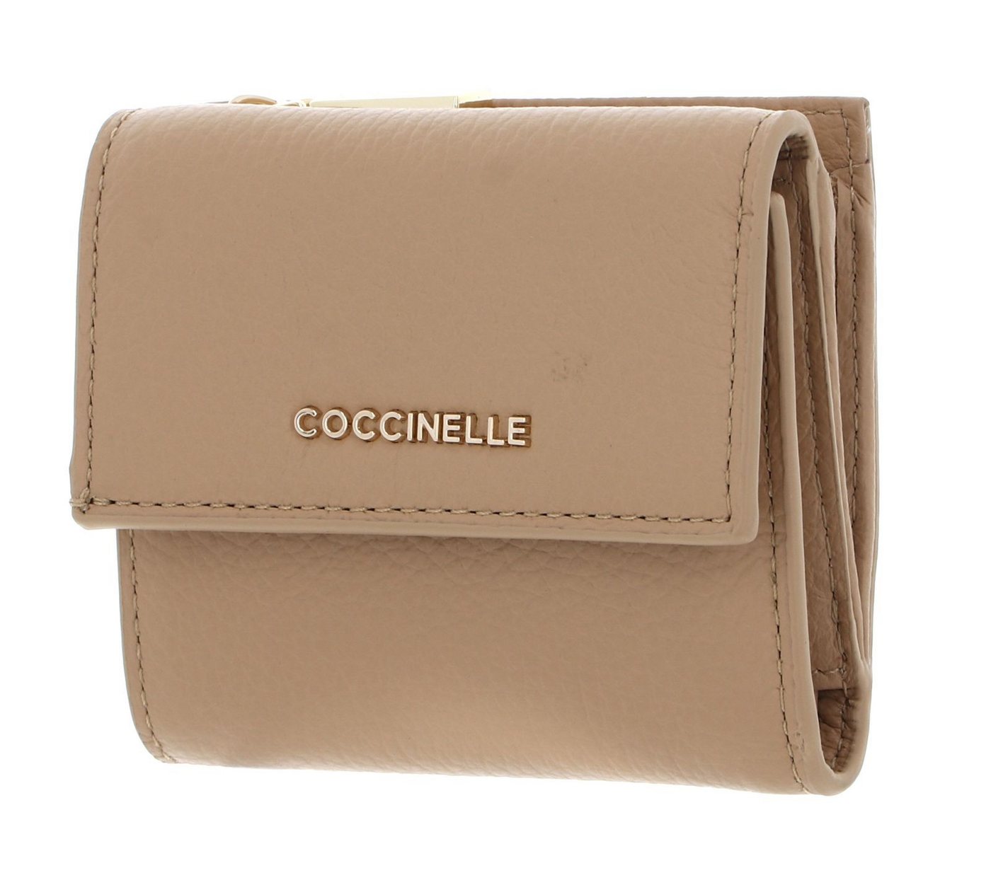 COCCINELLE Geldbörse Metallic Soft, mit RFID-Blocker Schutz von COCCINELLE