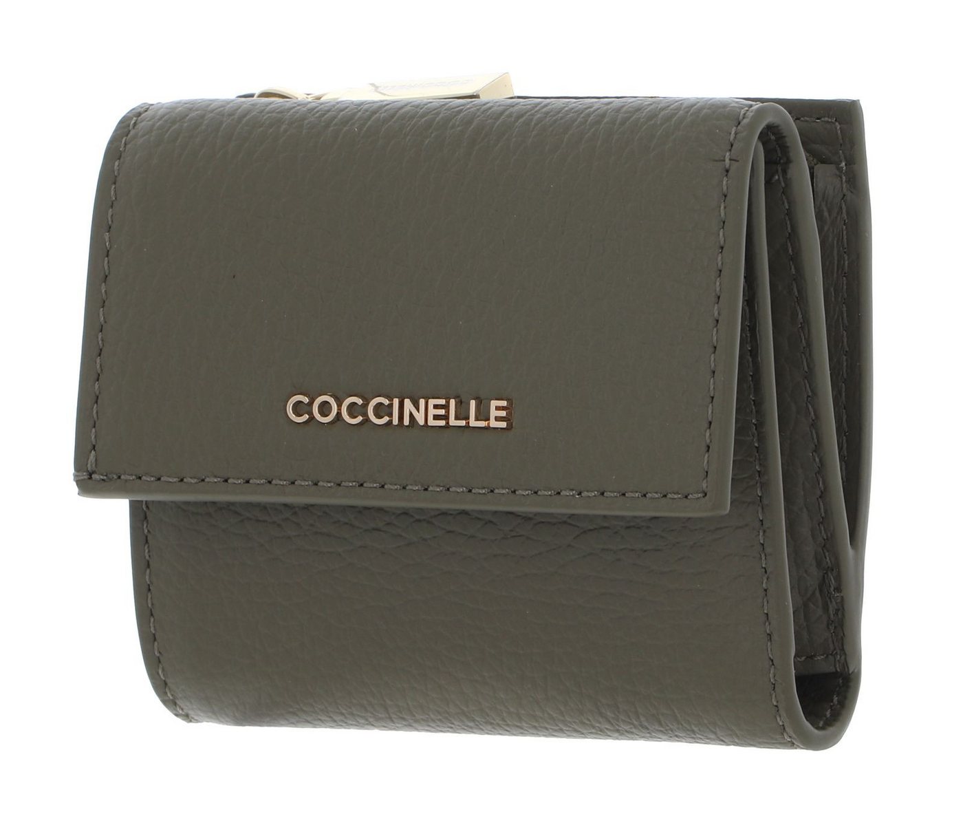 COCCINELLE Geldbörse Metallic Soft, mit RFID-Blocker Schutz von COCCINELLE