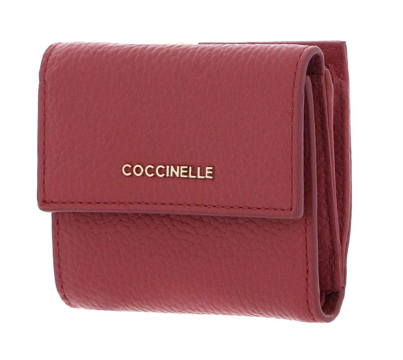 COCCINELLE Geldbörse Metallic Soft, mit RFID-Blocker Schutz von COCCINELLE