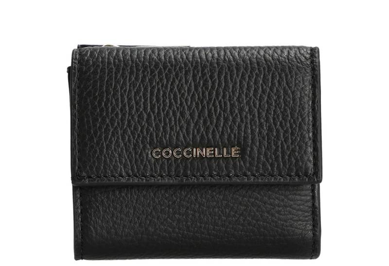 COCCINELLE Geldbörse Metallic Soft - Geldbörse 5cc 9.5 cm (noir) von COCCINELLE