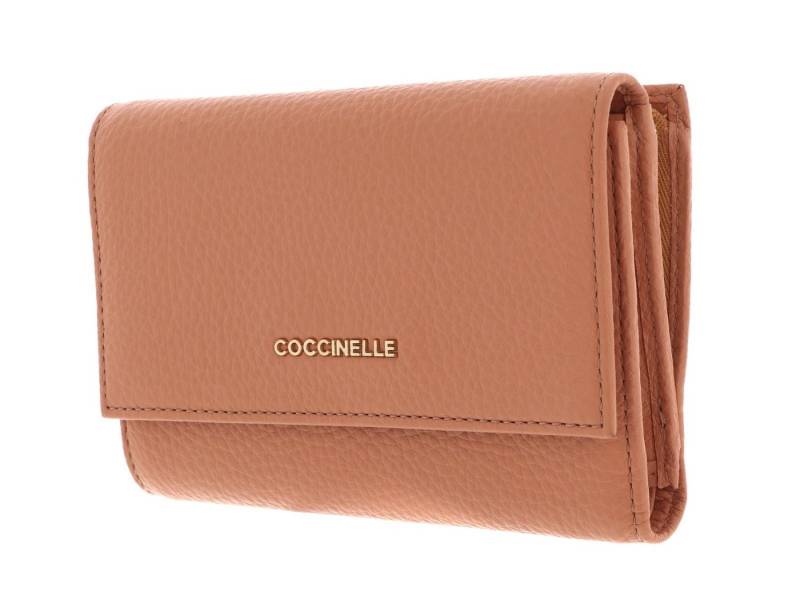 COCCINELLE Geldbörse Metallic Soft, aus echtem Rindsleder von COCCINELLE