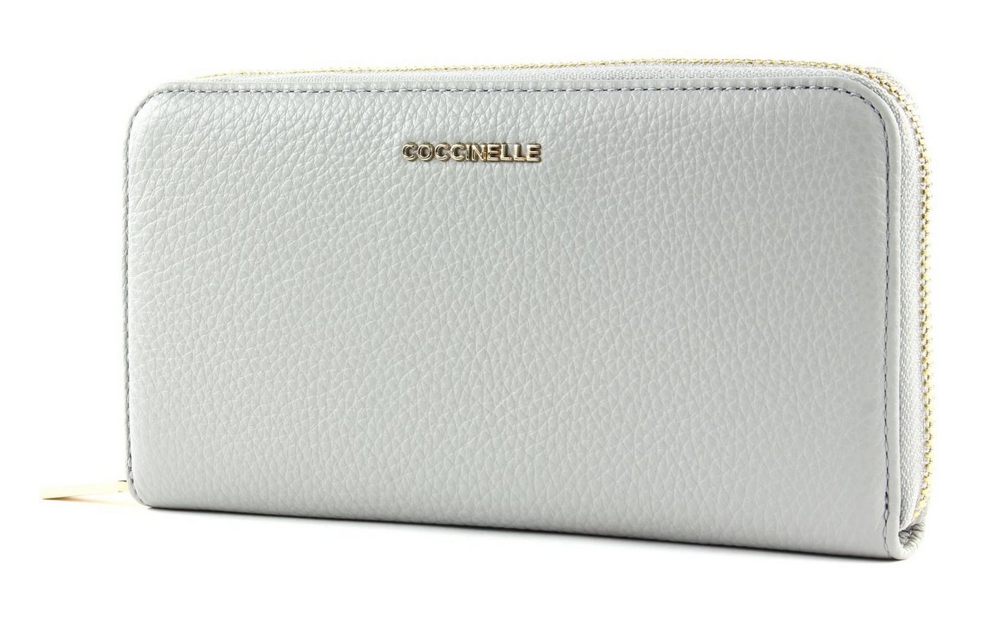 COCCINELLE Geldbörse Metallic Soft, aus echtem Rindsleder von COCCINELLE