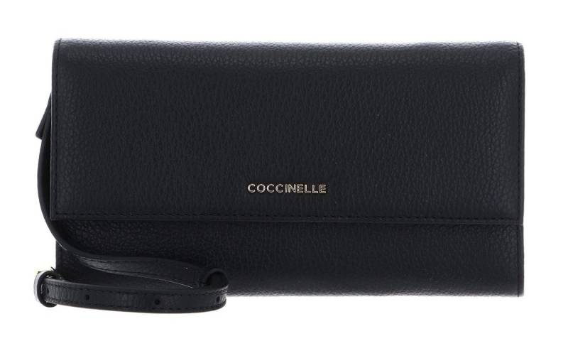 COCCINELLE Geldbörse Mini Bag Wallet Grained Leather, aus echtem Rindsleder von COCCINELLE