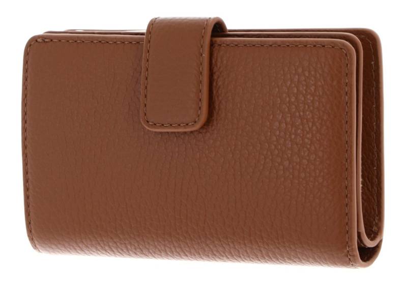 COCCINELLE Geldbörse Mini Wallet Grained Leather, aus echtem Rindsleder von COCCINELLE