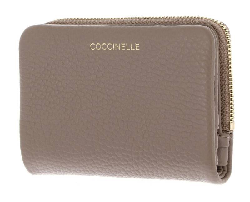 COCCINELLE Geldbörse Wallet, aus echtem Rindsleder mit RFID-Blocker Schutz von COCCINELLE