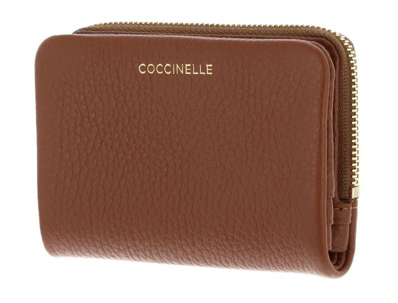 COCCINELLE Geldbörse Wallet, aus echtem Rindsleder mit RFID-Blocker Schutz von COCCINELLE