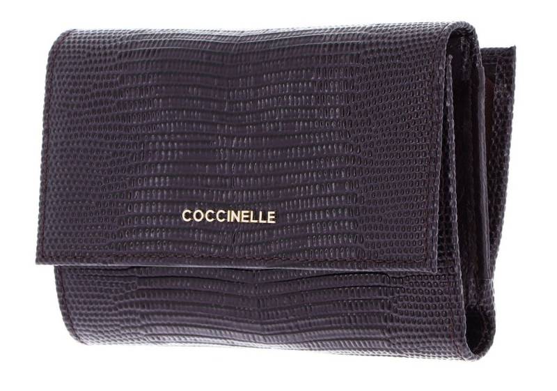 COCCINELLE Geldbörse Wallet, aus echtem Rindsleder mit RFID-Blocker Schutz von COCCINELLE