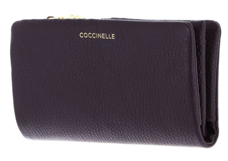COCCINELLE Geldbörse Wallet, aus echtem Rindsleder mit RFID-Blocker Schutz von COCCINELLE