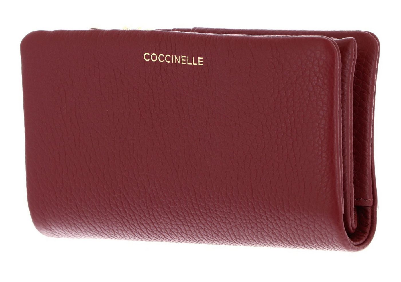 COCCINELLE Geldbörse Wallet, aus echtem Rindsleder mit RFID-Blocker Schutz von COCCINELLE