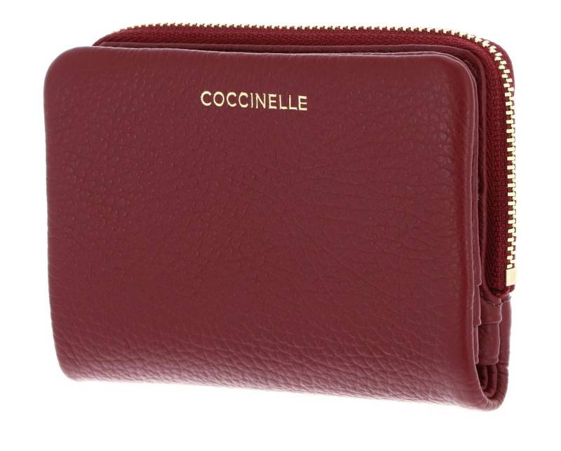 COCCINELLE Geldbörse Wallet, aus echtem Rindsleder mit RFID-Blocker Schutz von COCCINELLE