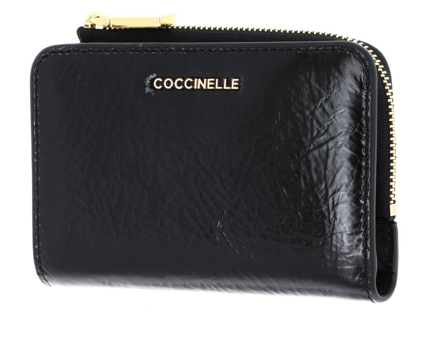 COCCINELLE Geldbörse Wallet, aus echtem Rindsleder mit RFID-Blocker Schutz von COCCINELLE