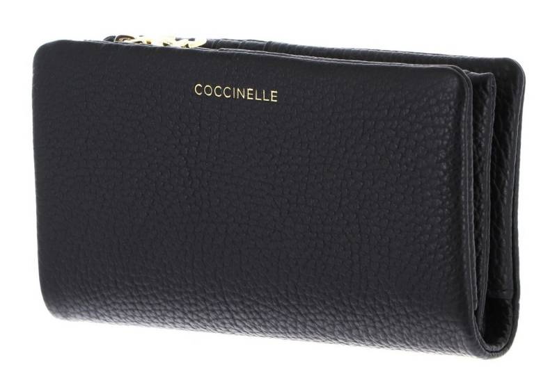 COCCINELLE Geldbörse Wallet, aus echtem Rindsleder mit RFID-Blocker Schutz von COCCINELLE
