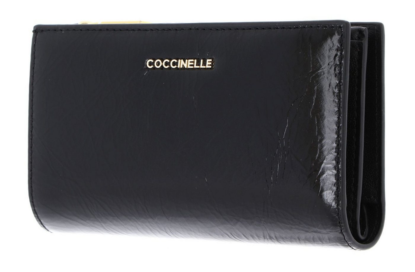 COCCINELLE Geldbörse Wallet, aus echtem Rindsleder mit RFID-Blocker Schutz von COCCINELLE