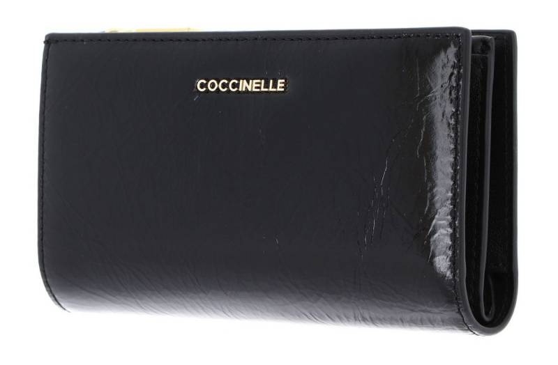 COCCINELLE Geldbörse Wallet, aus echtem Rindsleder mit RFID-Blocker Schutz von COCCINELLE