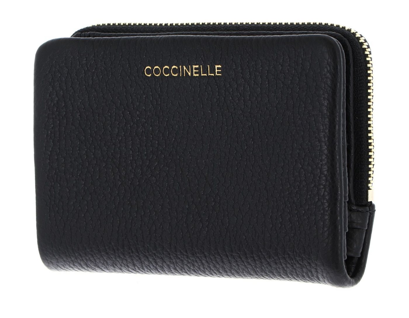 COCCINELLE Geldbörse Wallet, aus echtem Rindsleder mit RFID-Blocker Schutz von COCCINELLE