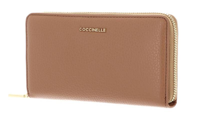 COCCINELLE Geldbörse Wallet Grained Leather, aus echtem Leder von COCCINELLE