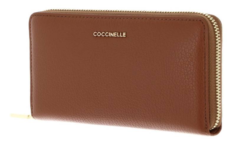 COCCINELLE Geldbörse Wallet Grained Leather, aus echtem Leder von COCCINELLE