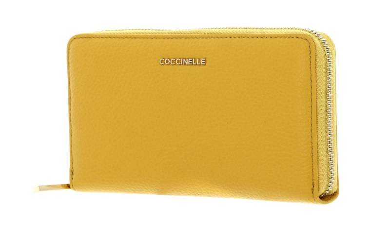 COCCINELLE Geldbörse Wallet Grained Leather, aus echtem Leder von COCCINELLE