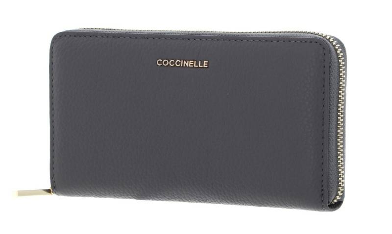 COCCINELLE Geldbörse Wallet Grained Leather, aus echtem Leder von COCCINELLE