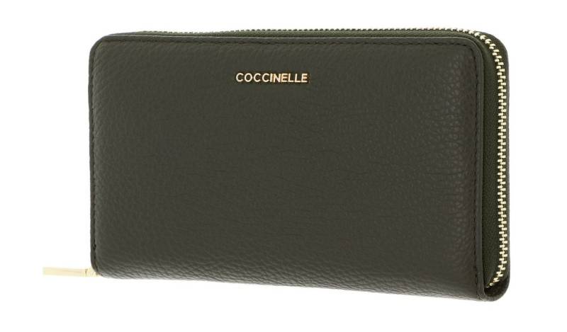 COCCINELLE Geldbörse Wallet Grained Leather, aus echtem Leder von COCCINELLE