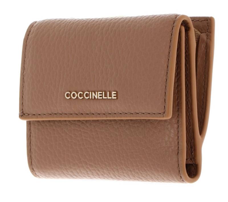 COCCINELLE Geldbörse Wallet Grained Leather, aus echtem Rindsleder mit RFID-Blocker Schutz von COCCINELLE