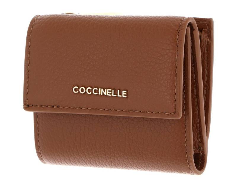 COCCINELLE Geldbörse Wallet Grained Leather, aus echtem Rindsleder mit RFID-Blocker Schutz von COCCINELLE
