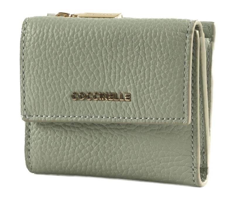 COCCINELLE Geldbörse Wallet Grained Leather, aus echtem Rindsleder mit RFID-Blocker Schutz von COCCINELLE
