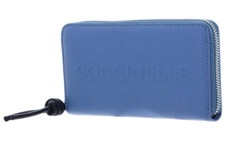 COCCINELLE Geldbörse Wallet Grained Leather, aus echtem Rindsleder von COCCINELLE