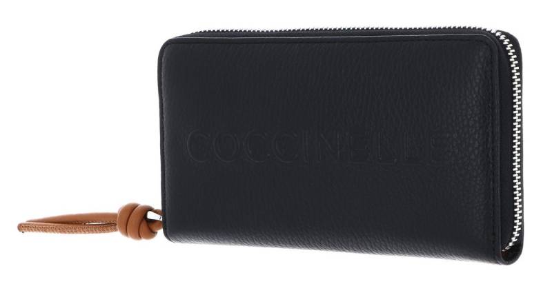 COCCINELLE Geldbörse Wallet Grained Leather, aus echtem Rindsleder von COCCINELLE