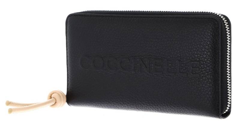COCCINELLE Geldbörse Wallet Grained Leather, aus echtem Rindsleder von COCCINELLE