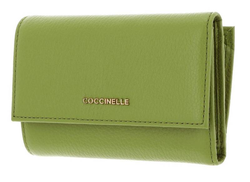 COCCINELLE Geldbörse Wallet Grainy Leather, aus echtem Rindsleder von COCCINELLE