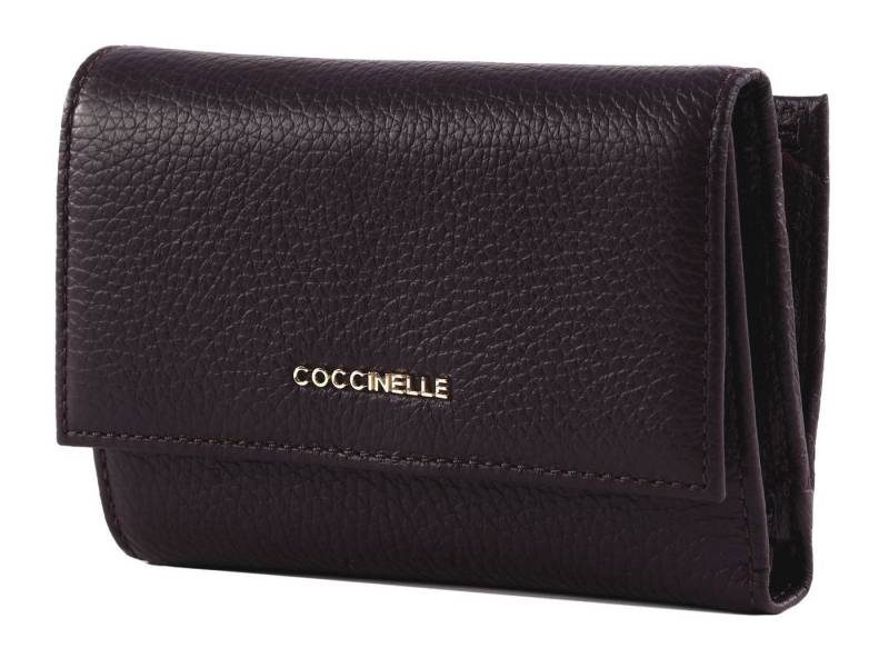COCCINELLE Geldbörse Wallet Grainy Leather, aus echtem Rindsleder von COCCINELLE