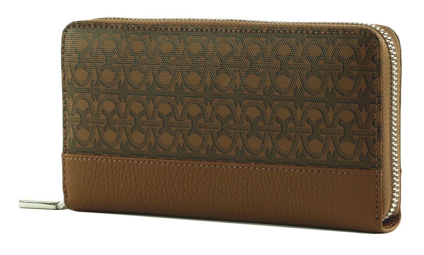 COCCINELLE Geldbörse Zip Around Wallet, aus echtem Rindsleder von COCCINELLE