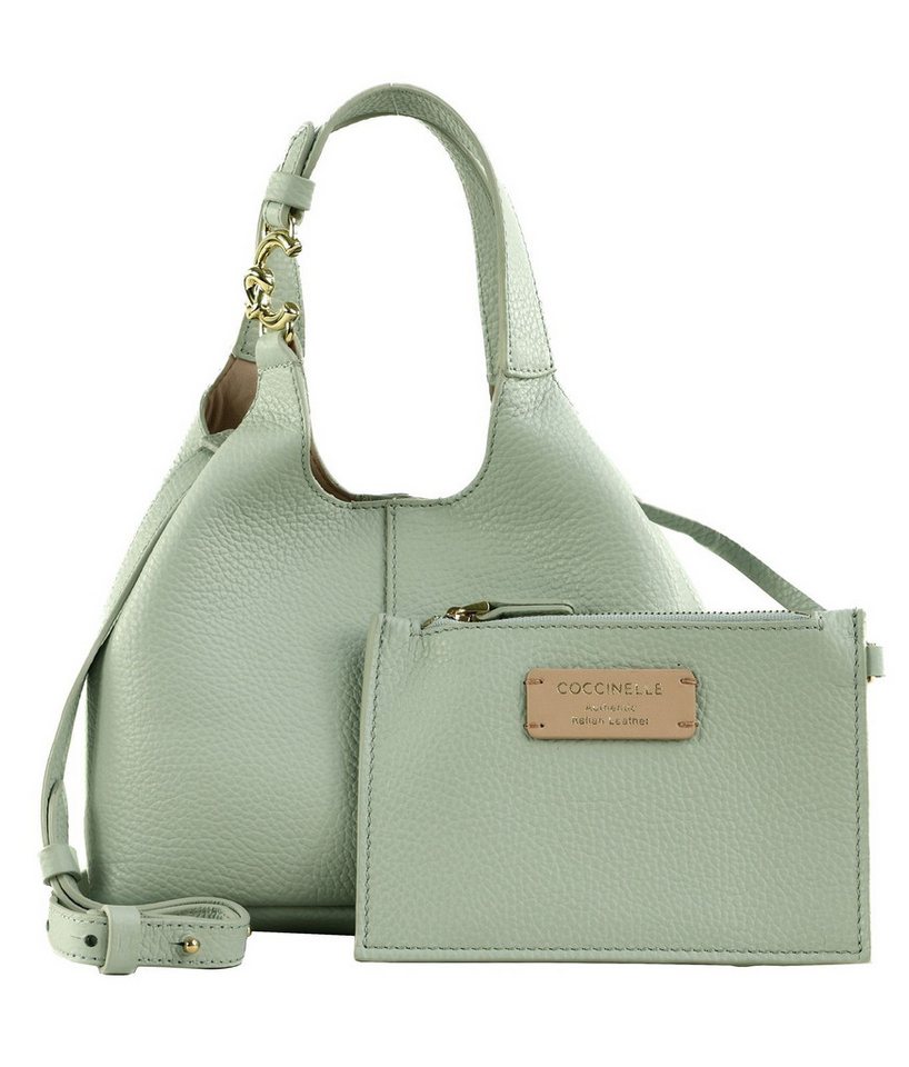 COCCINELLE Handtasche Crossbody Bag (Set, 2-tlg), aus echtem Rindsleder von COCCINELLE