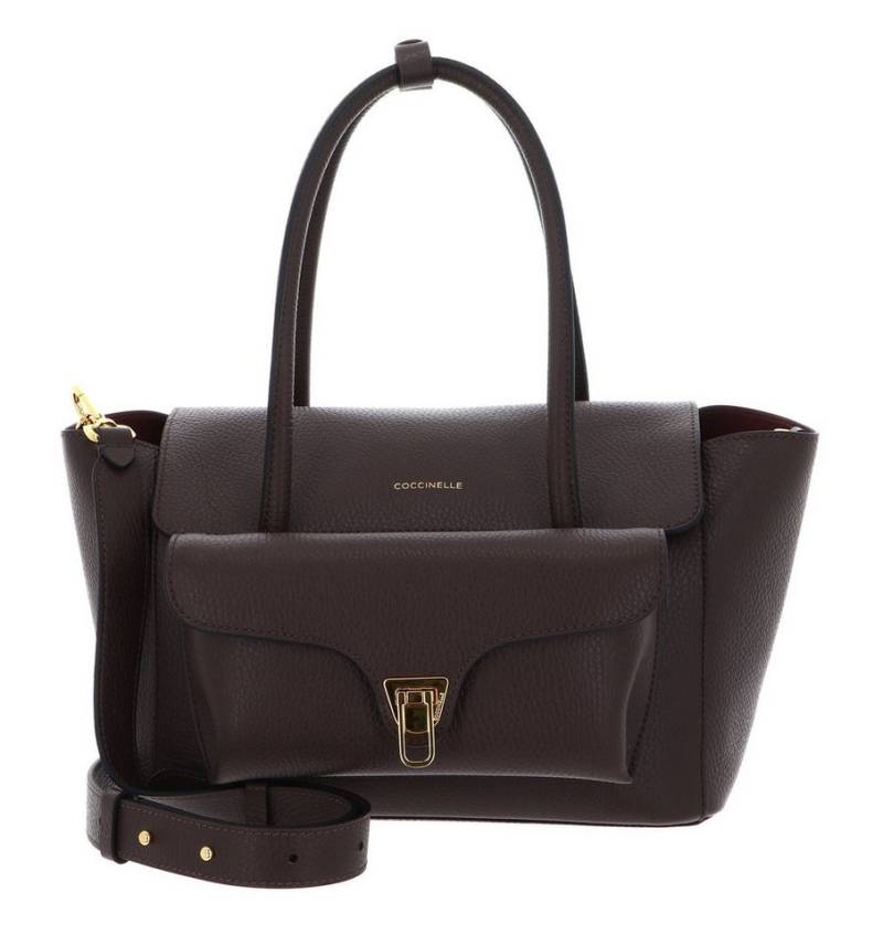 COCCINELLE Handtasche Grained Leather Handbag (Set, 2-tlg), aus echtem Rindsleder von COCCINELLE