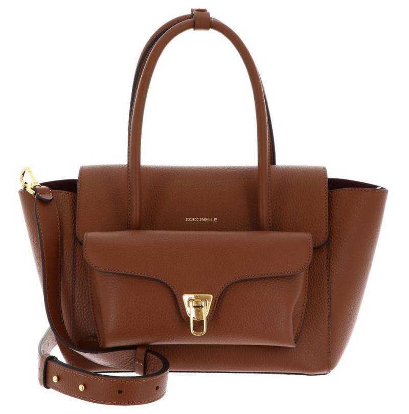 COCCINELLE Handtasche Grained Leather Handbag (Set, 2-tlg), aus echtem Rindsleder von COCCINELLE