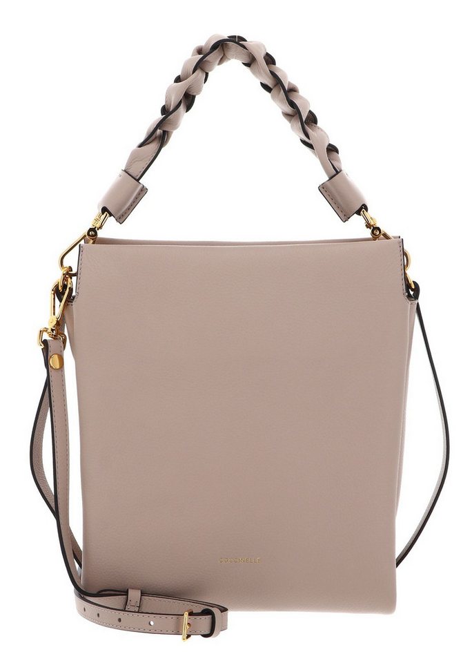 COCCINELLE Handtasche Handbag Double Grainy Leather, aus echtem Rindsleder von COCCINELLE