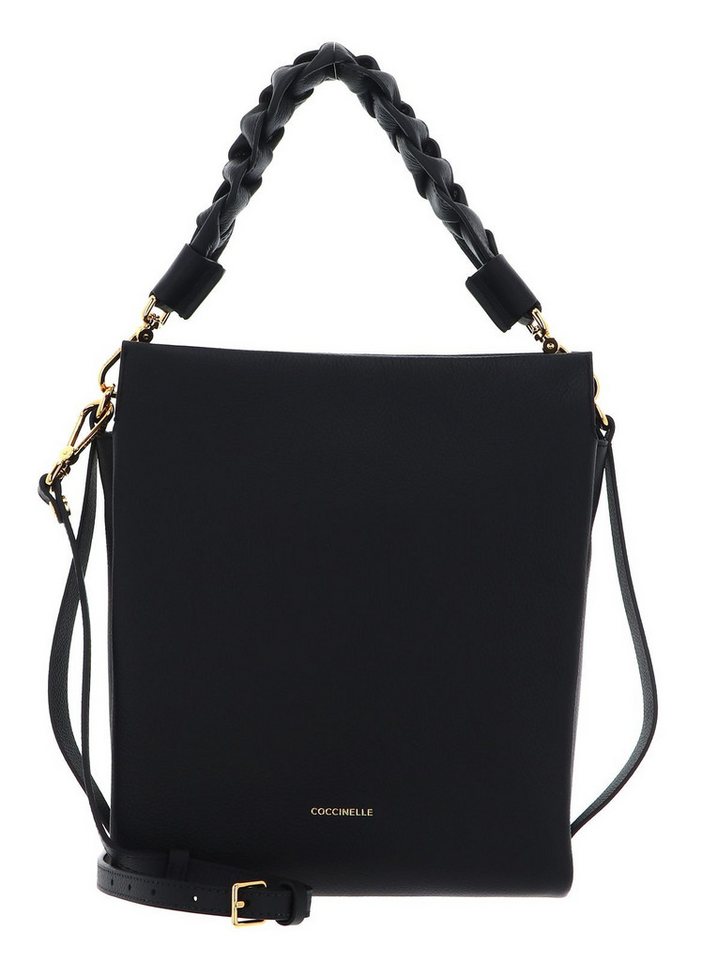 COCCINELLE Handtasche Handbag Double Grainy Leather, aus echtem Rindsleder von COCCINELLE