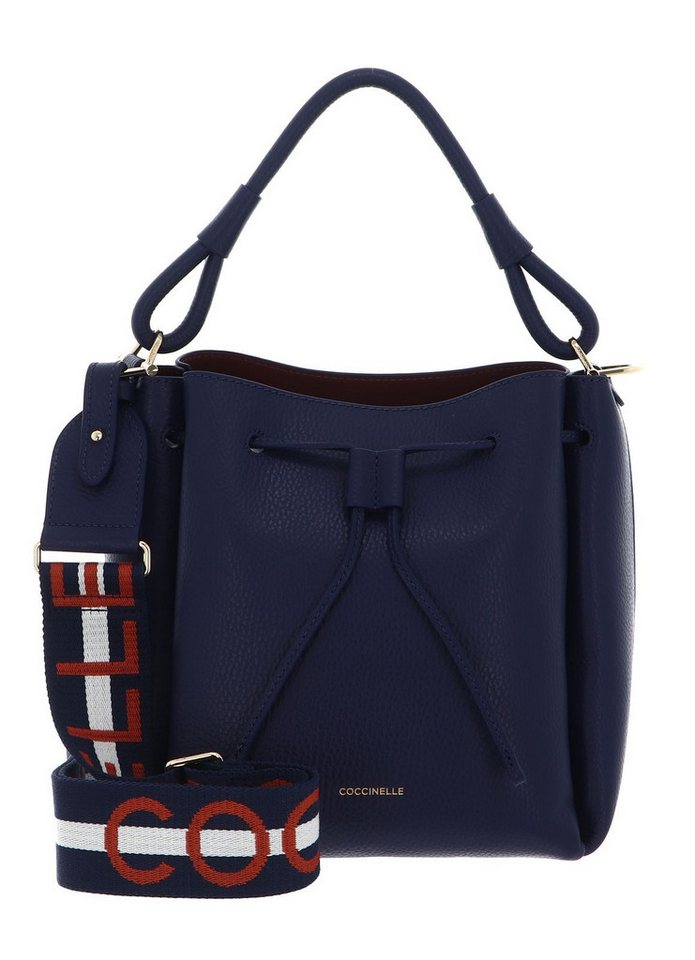 COCCINELLE Handtasche Handbag Grained Leather, aus echtem Rindsleder von COCCINELLE