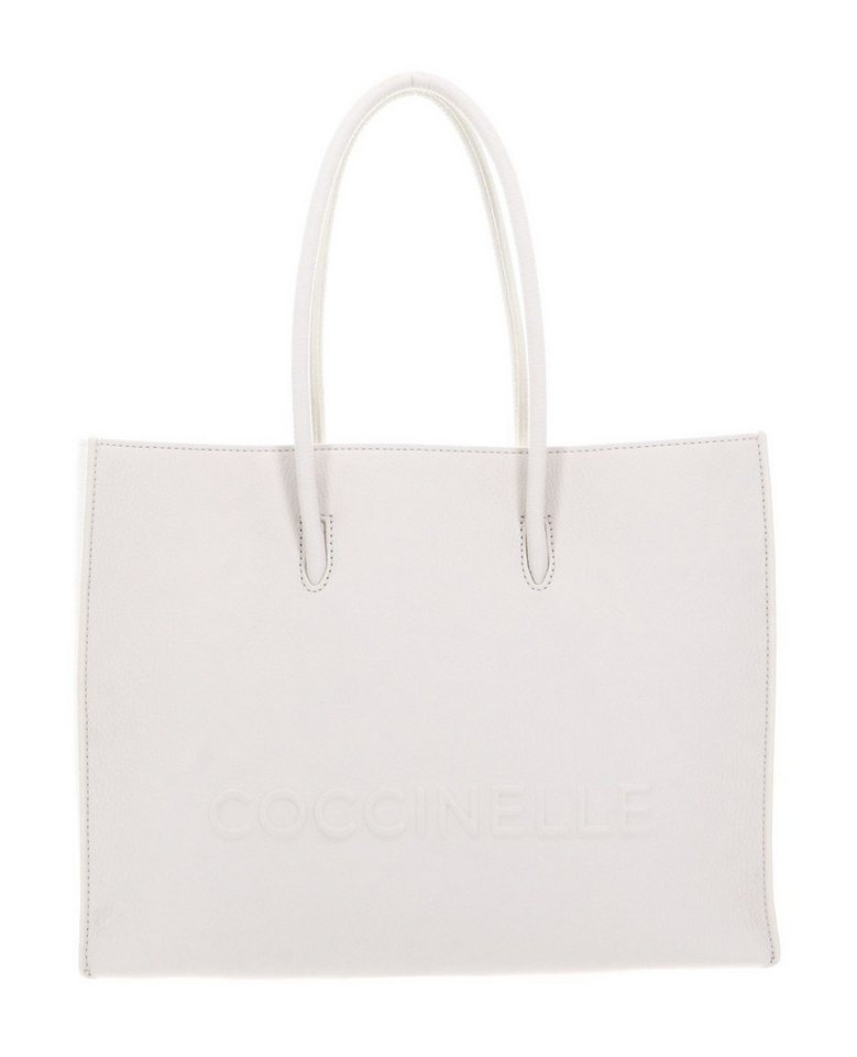 COCCINELLE Handtasche Handbag Grained Leather, aus echtem Rindsleder von COCCINELLE
