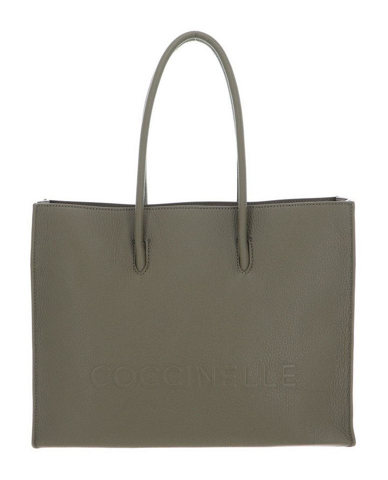 COCCINELLE Handtasche Myrtha Maxi Log, aus echtem Rindsleder von COCCINELLE