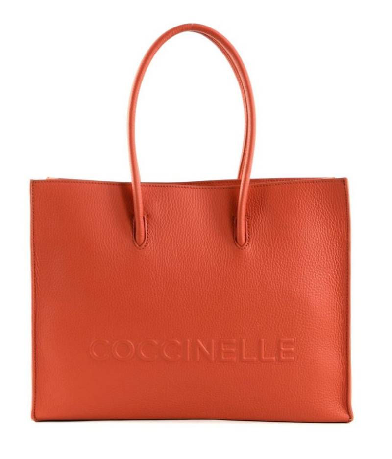 COCCINELLE Handtasche Myrtha Maxi Log, aus echtem Rindsleder von COCCINELLE