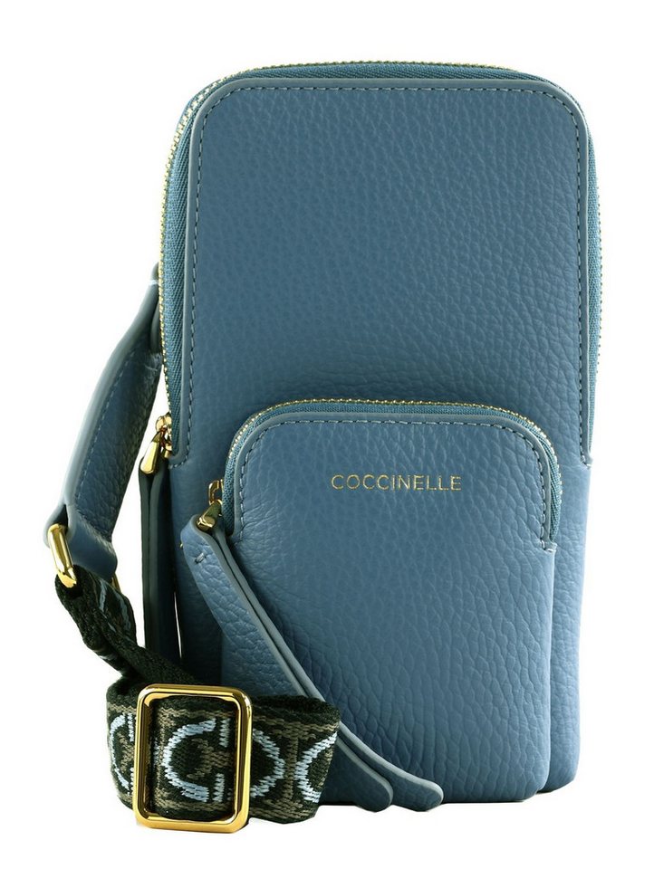 COCCINELLE Handytasche Hi-Tech Phone Bag, aus echtem Rindsleder von COCCINELLE