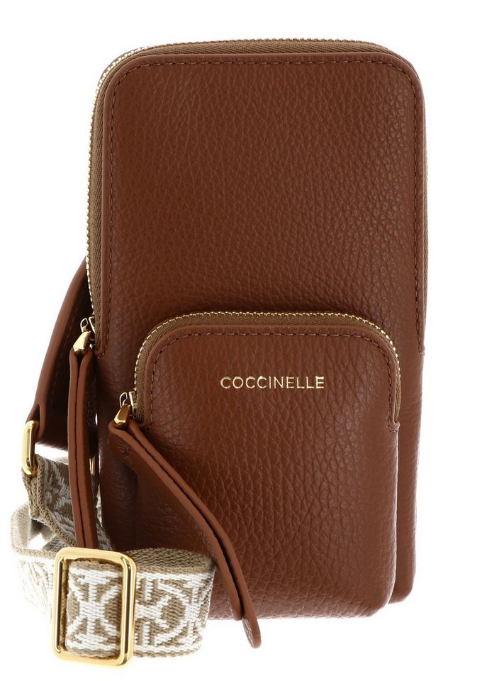 COCCINELLE Handytasche Hi-Tech Phone Bag, aus echtem Rindsleder von COCCINELLE